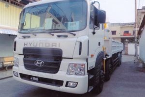 Xe Hyundai lắp cẩu 7 tấn